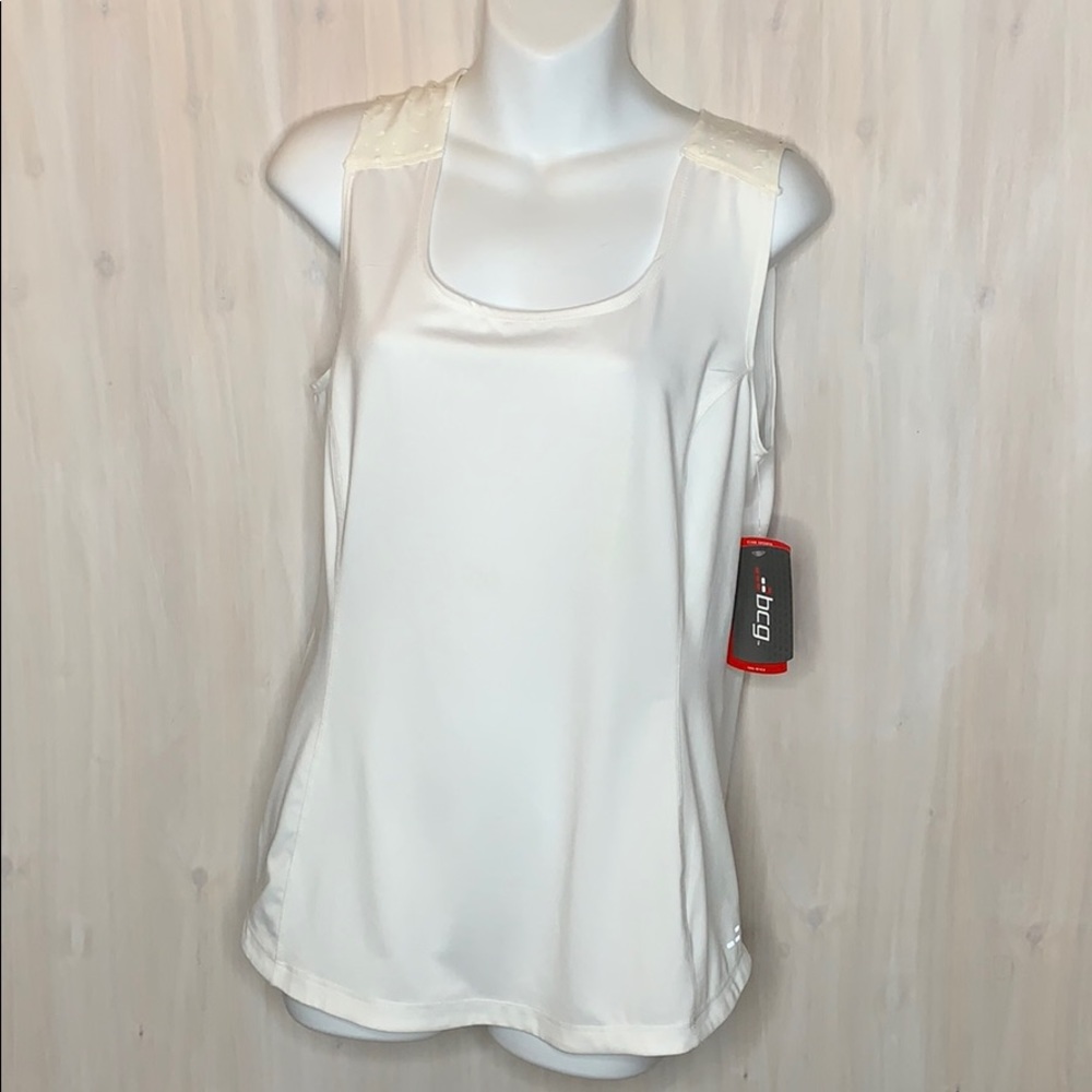 ⭐️ NEW ⭐️ BCG TRU-WICK CLUB SPORTS LASERCUT TANK